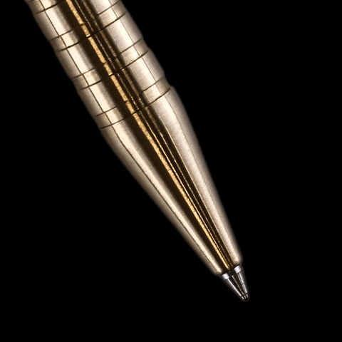 ADJUSTABLE BOLT ACTION PEN WITH CLIP
