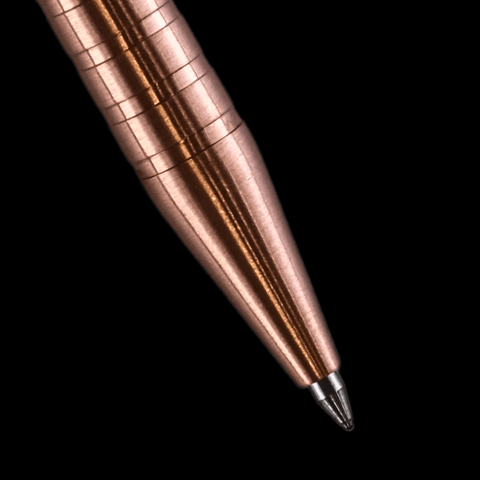 ADJUSTABLE BOLT ACTION PEN WITH CLIP