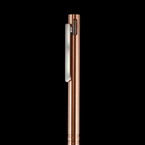 ADJUSTABLE BOLT ACTION PEN WITH CLIP